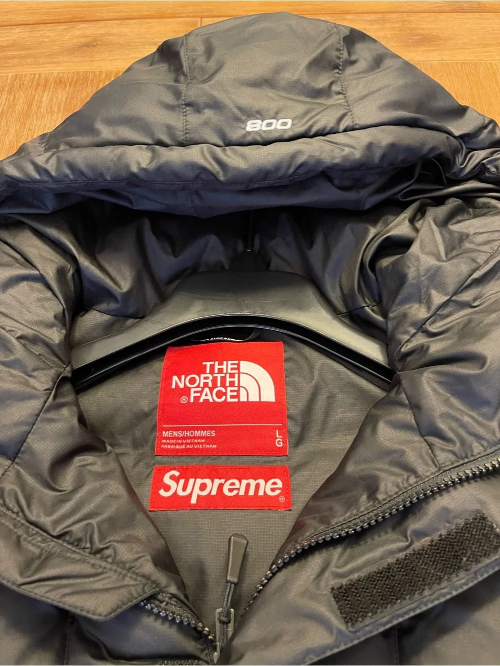 The North Face zippered once